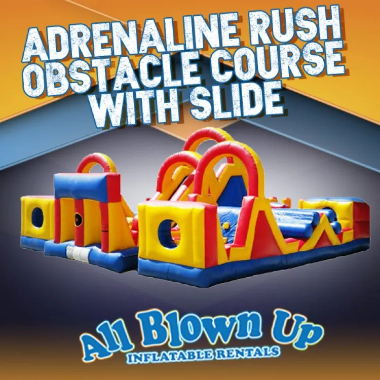 inflatable obstacle course in Evansville