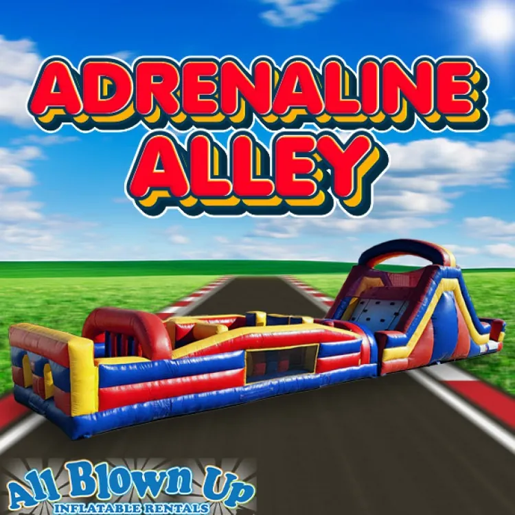 obstacle course rental in Evansville