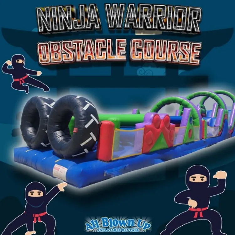 inflatable obstacle course rental near me