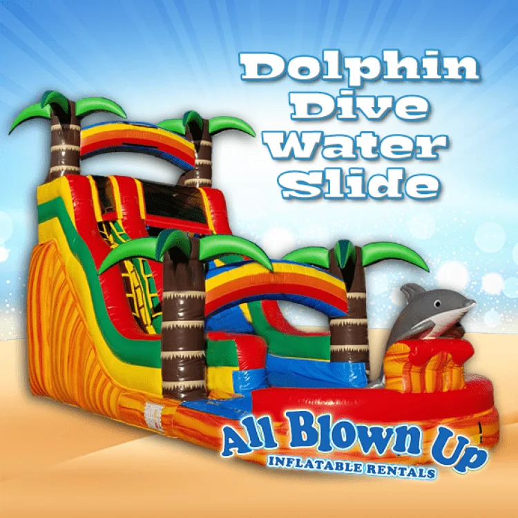 inflatable water slide in Evansville